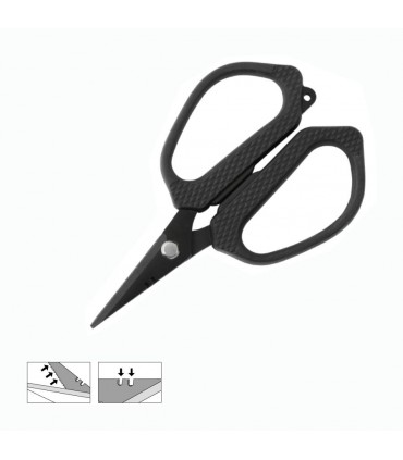 Forbici Black Hole PE Cutter 75x120mm Nero