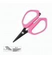 Tesoura de cortador PE buraco negro 75x120mm rosa