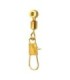 Emerillon Crossline dorado
