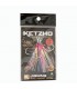 Anzuelo Pike WO Assist hook doble varios tamaños Pink 2 unidades