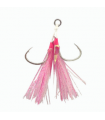 Pike WO Assist Hook Doppelhaken verschiedene Größen Pink 2 Stück