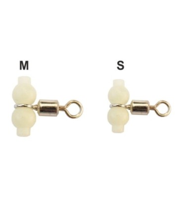 Rotating swivel triple pearl rotor