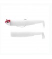 Black Minnow 2.5-BM105 combo shore 8gr White Red Head