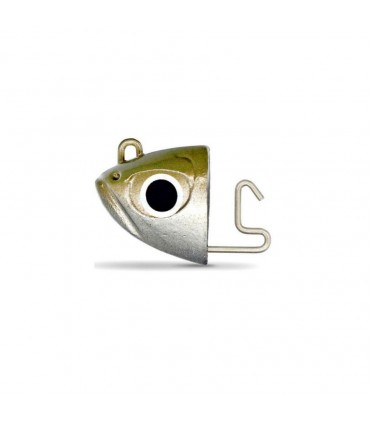 Black Minnow 2 jig head 2.5-BM105 Shore 8gr Khaki