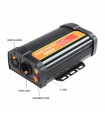 Onduleur 12V à 220V MSW10 1000W-2000W Onde sinusoïdale modifiée