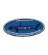 Imã de geladeira 3D PVC 90x40mm Peixe Martelo