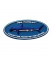 3D-PVC-Kühlschrankmagnet 90 x 40 mm Hammerhai