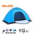 Tenda IGLOO 2.00*1.50*1.05M Popup Blu
