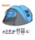 BATEAU 2.20*1.20*0.95M PopUp Tente Bleue