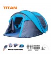 Tenda blu pop-up impermeabile TITAN 2,80 * 2,10 * 1,2 m