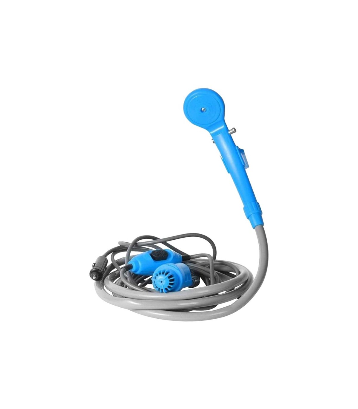 Doccia Portatile Riscaldata Con Batteria 7800 MAh, Pompa Acqua E Riscaldatore A Immersione 120V, Per Campeggio E Uso Esterno - 2