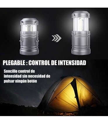 Lantern camping lamp LIGHTHOUSE 139x90mm 3AA