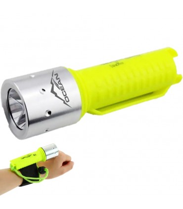 DIVING Tauchtaschenlampe 120x27mm 20 Meter