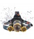 Head Light Mix Blue 5000Lumens Rechargeable Head Torch Lamp