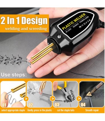 Staple welder for plastic 100W 220V