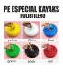 Cinta polietileno PE reparación kayak 12mm 0.5metros colores varios