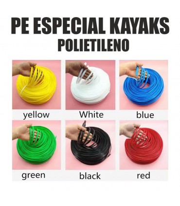PE tape repair kayak 12mm 0.5metros various colours