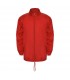 Imperméable coupe-vent rouge Différentes tailles