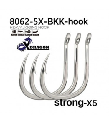 Anzuelo Live Bait BKK 8062-5X varios tamaños