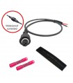 Cabo conector de bateria de lítio Powerkit 110/240 V CA com terminais