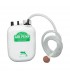 High efficiency air oxygenator with 1,5 V type D battery