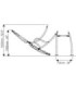 T-Top PRO 2.0 awning Silver anodized aluminum black canvas