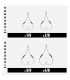 Vanfook Spinbull Flex Twin Assist Hook FT-2.5 - 2 units various sizes