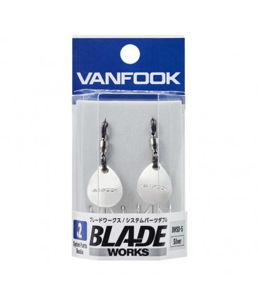 Vanfook Anzuelo double blade works BWSD-S 2 units various sizes