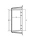 Toldo T-Top Caixa eletrônica com fechadura 70X66X33 cm