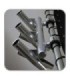 T-Top Rod holder support 5 units anodized aluminum