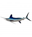 Replica de fibra de marlin branco marlin branco 78"