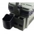 Porta botellas-vasos caja Ocean Titan color negro 8x8.5x10cm