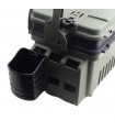 Flaschen-Gläser-Gläser Box Ocean Titan Farbe Schwarz 8x8.5x10cm