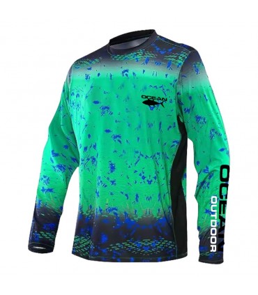 Camisa Tecnica Ocean Outdoor Jungle Tallas varias