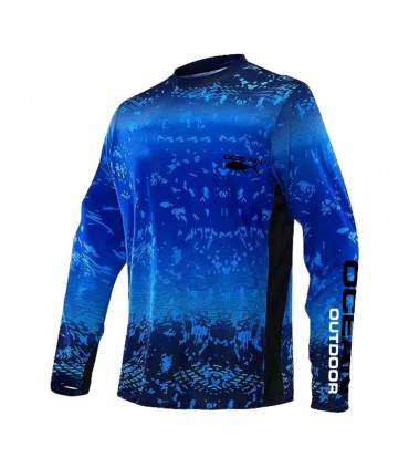 Chemise technique Ocean Outdoor Bluewild Tailles différentes