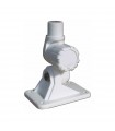 Suporte de base de antena VHF Banten de nylon branco