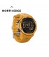 Relógio original North Edge Mars Amarelo. Outdoor