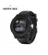 La montre originale North Edge Mars 2 est noire. Il est intelligent