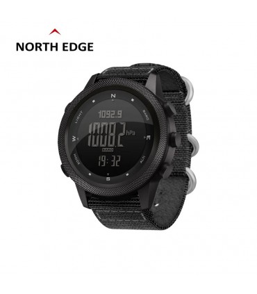 La montre originale North Edge Apache est noire. Une aventure spéciale
