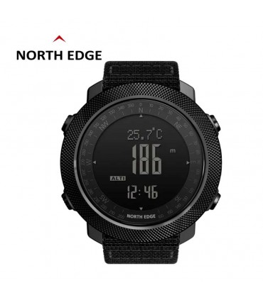 Relógio original North Edge Apache Black. Aventura especial