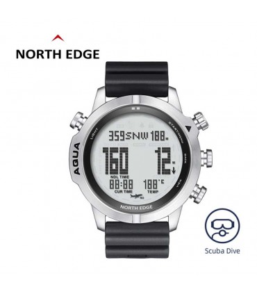 Montre originale North Edge Aqua White.Spécial Plongée