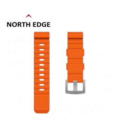 La cintura originale North Edge Arancio 24 mm APACHE / AQUA / GAVIA