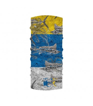 Drapeau du cou Océan 25x50 Drapeau canari de pêche