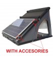 Panel solar rigido Ibex Overland 230W 1200*990*25mm con accesorios montaje