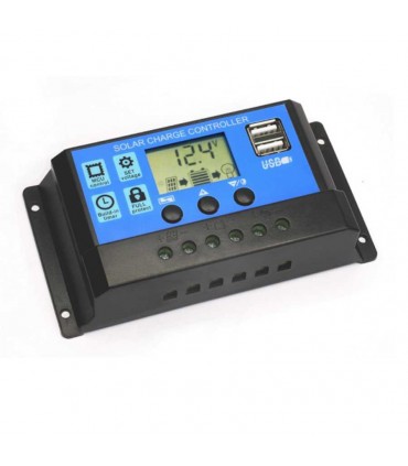 PWM solar panel loader 12v/24v 30Ah