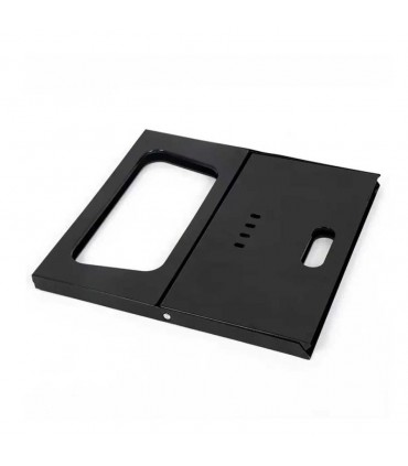 Barbecue folding black iron 44*29*37cm