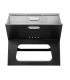 Barbecue folding black iron 44*29*37cm