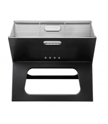 Barbecue folding black iron 44*29*37cm