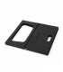 Barbecue pieghevole ferro nero 48*30*40cm