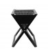 Barbecue pieghevole ferro nero 48*30*40cm